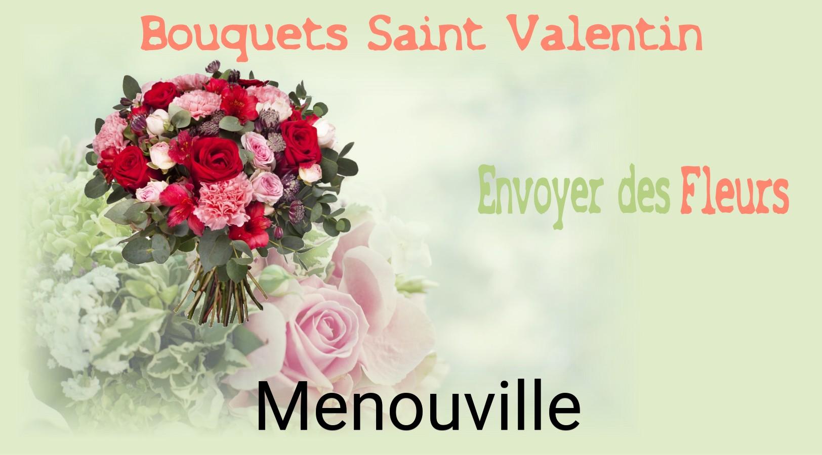 Roses de Saint-Valentin livrées à Menouville